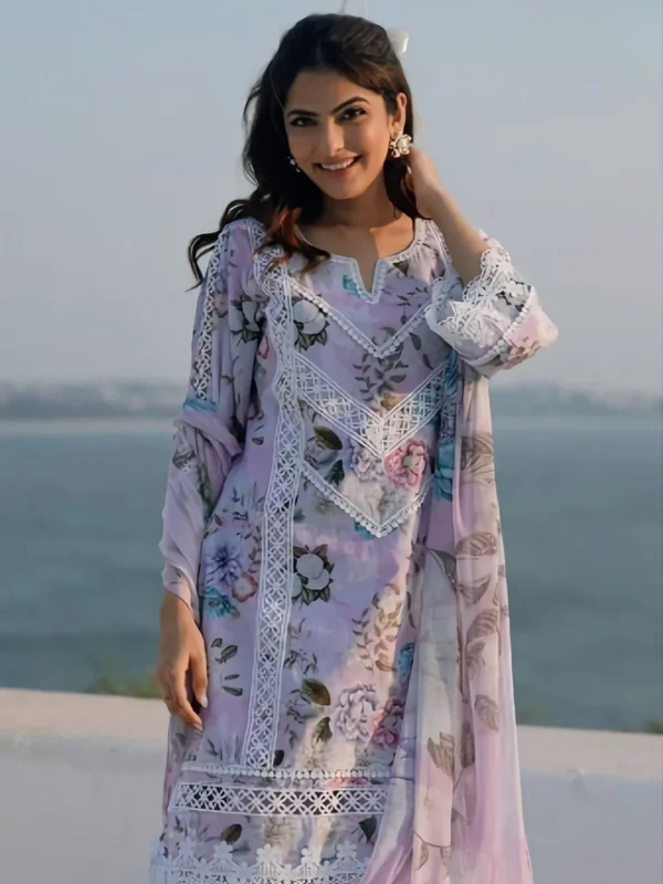 SD4U Pant set With Duppata in Cotton Fabric Digital Print