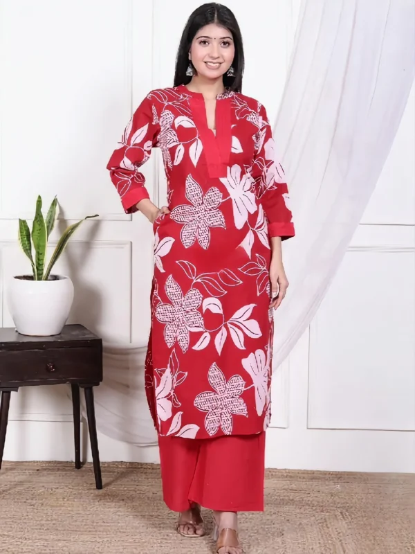 SD4U Printed Pant Set in Cotton Fabric