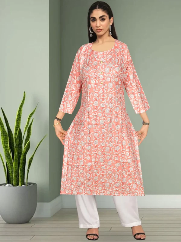 SD4U Rayon Printed Kurti