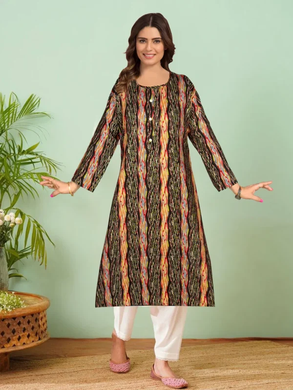 SD4U Rayon Printed Kurti