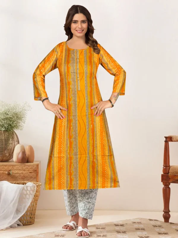 SD4U Rayon Printed Kurti
