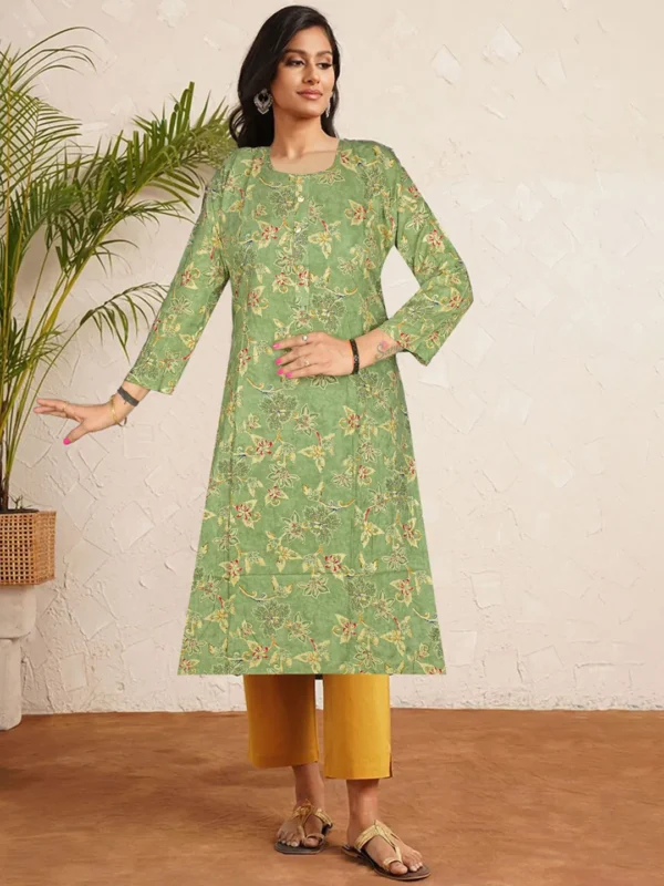 SD4U Rayon Printed Kurti