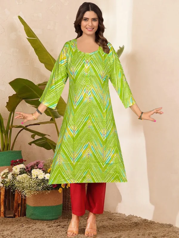 SD4U Rayon Printed Kurti