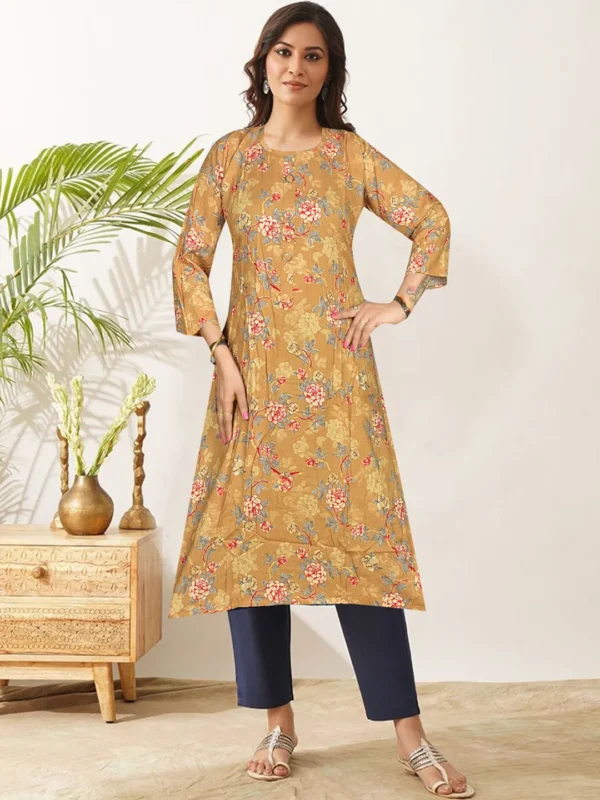 SD4U Rayon Printed Kurti