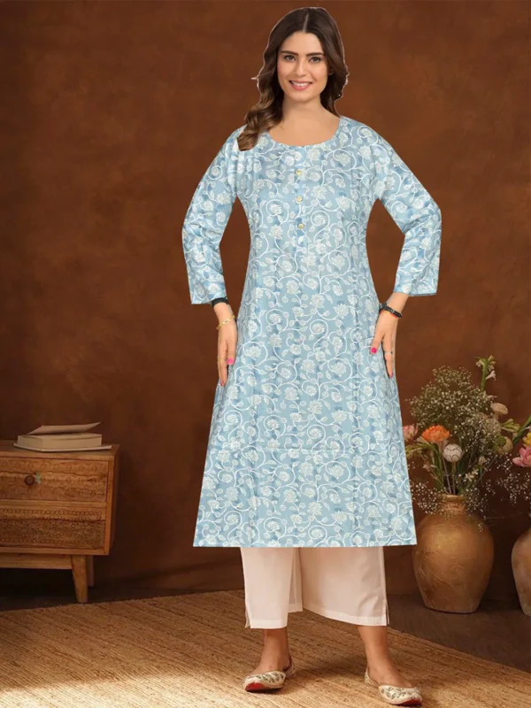 SD4U Rayon Printed Kurti