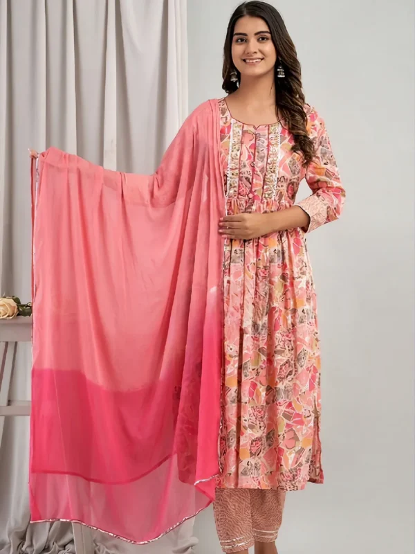 SD4U Nayra Cut Style Pant Set With Duppata