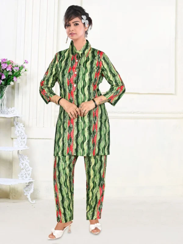 SD4U Printed CO-ORD SET in Rayon