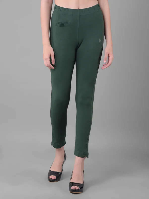 Comfort Lady Women's Cotton Blend Regular Fit Kurti Pants with Front Mobile Phone Pocket for Casual, Formal and Everyday Wear