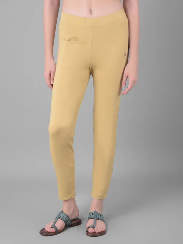 Comfort Lady Women's Cotton Blend Regular Fit Kurti Pants with Front Mobile Phone Pocket for Casual, Formal and Everyday Wear