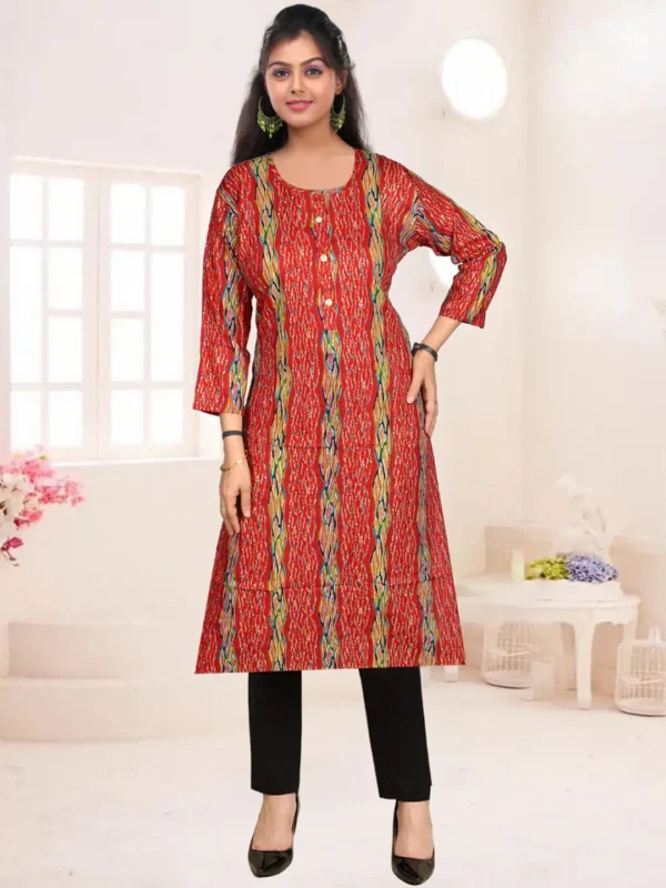 SD4U Rayon Printed Kurti
