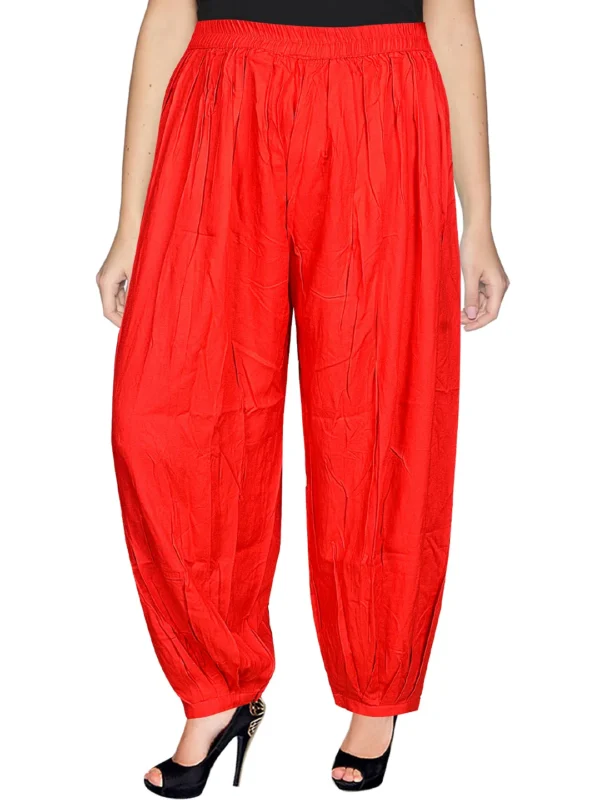 SD4U Women's Solid Pure Rayon Afghani Salwar