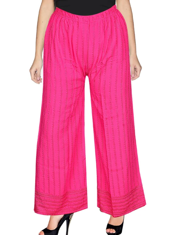 SD4U RAYON ALL OVER CHICKEN PLAZZO