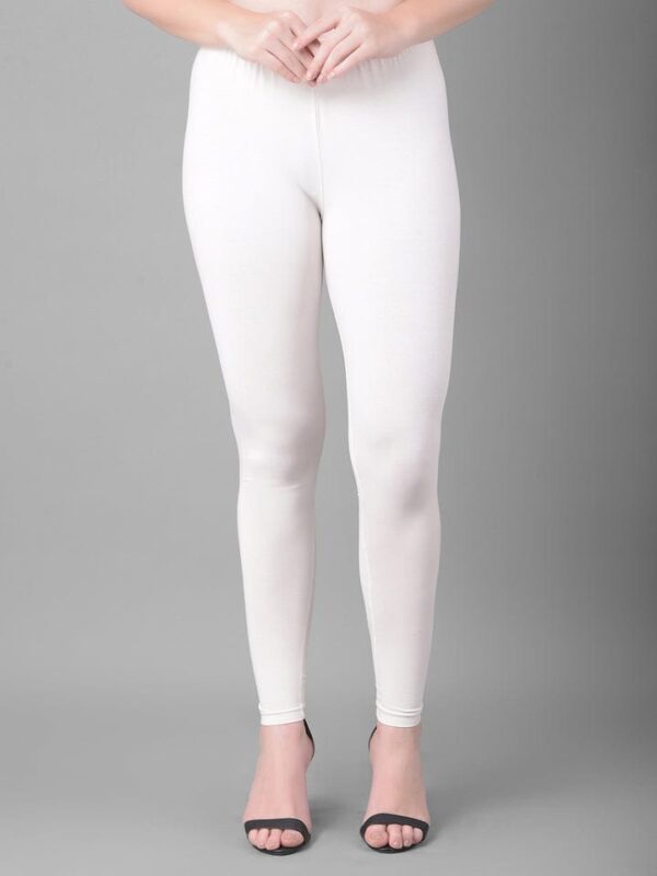 Comfort Lady Ankel Length Legging OFF-WHITE