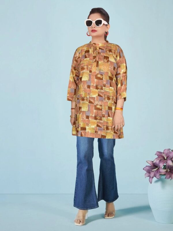 SD4U Rayon Printed Tunic
