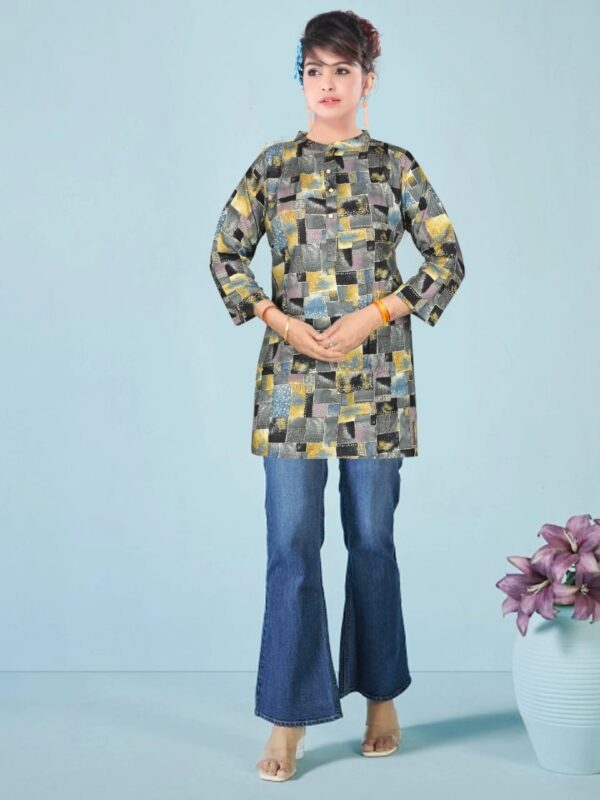 SD4U Rayon Printed Tunic