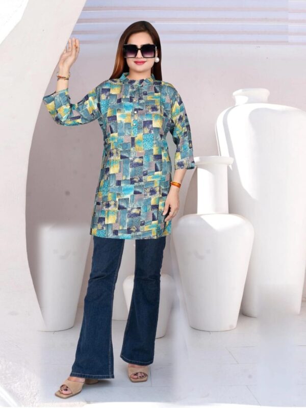 SD4U Rayon Printed Tunic