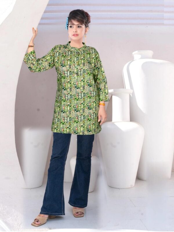 SD4U Rayon Printed Tunic