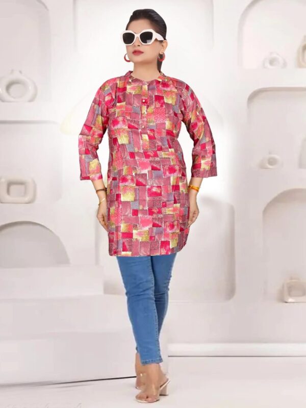 SD4U Rayon Printed Tunic