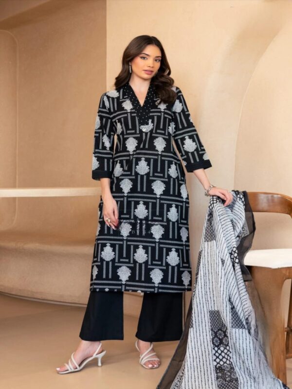 SD4U Pant Set With Duppata in RAYON Fabric