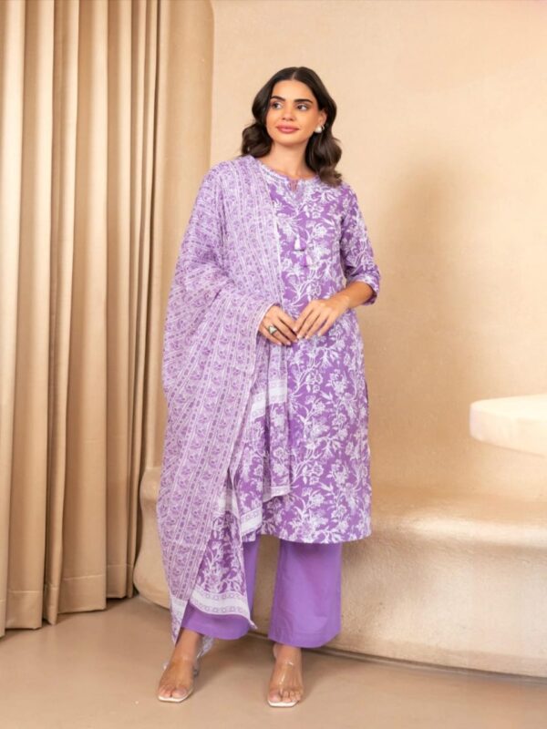SD4U Pant Set With Duppata in RAYON Fabric