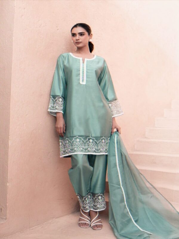 SD4U Pant Set with Heavy Duppata