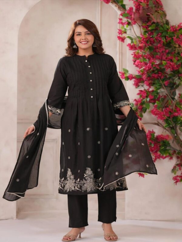 SD4U Printed Anarkali set With HEAVY Duppata