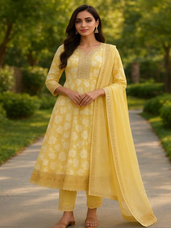 SD4U Anarkali set With Duppata in PREMIUM Fabric