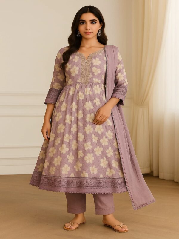 SD4U Anarkali set With Duppata in PREMIUM Fabric