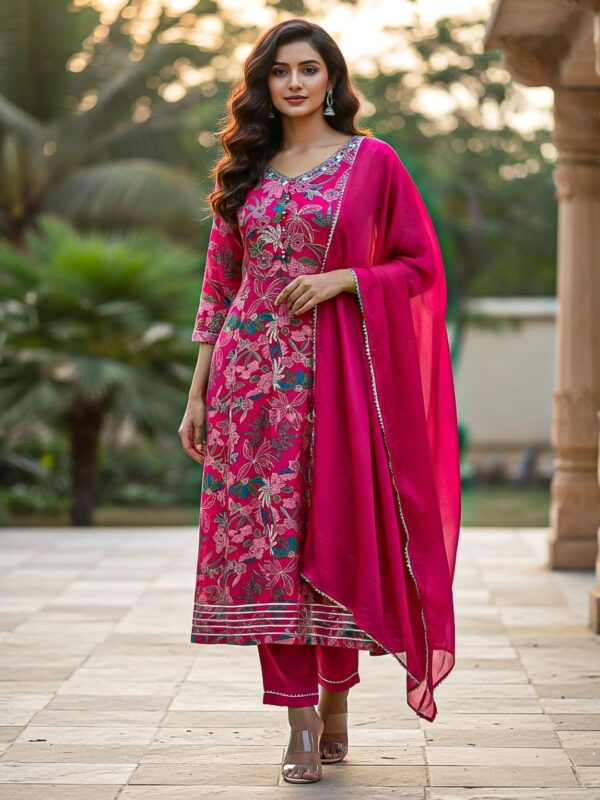 SD4U Anarkali set With Duppata